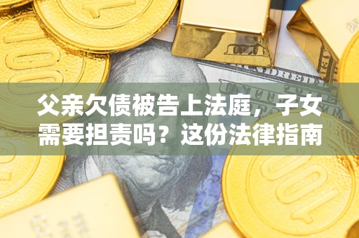武汉父亲欠债被告上法庭，子女需要担责吗？这份法律指南必须看完