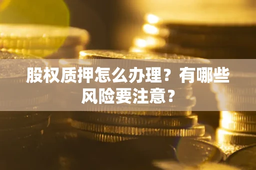武汉股权质押怎么办理？有哪些风险要注意？