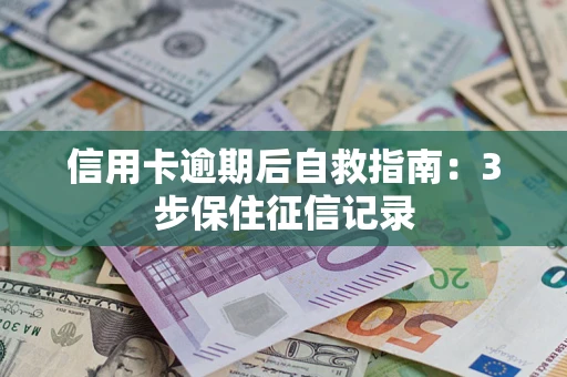武汉信用卡逾期后自救指南：3步保住征信记录